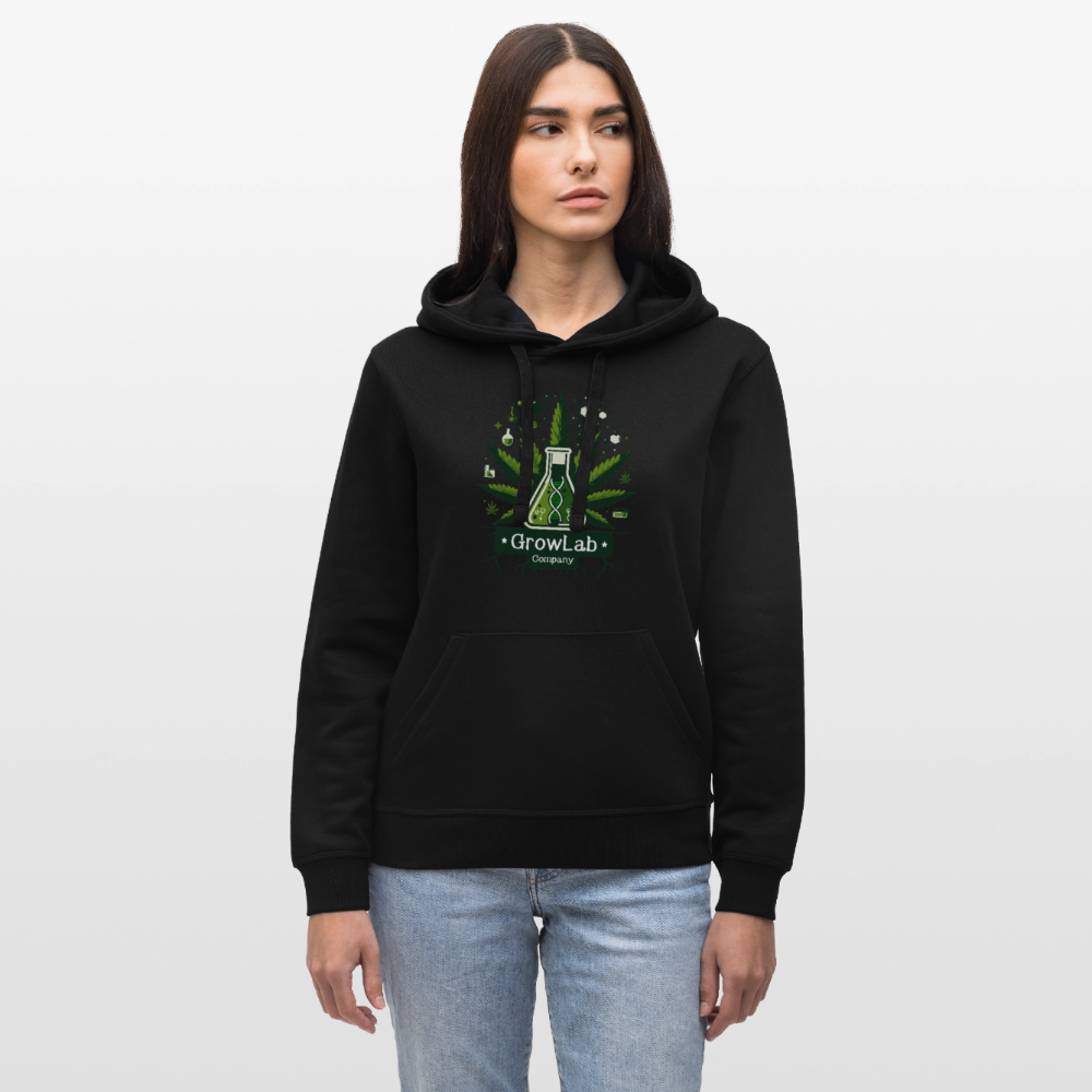 GLOW GARDEN WITH GROWLAB Unisex Bio-Hoodie - Schwarz