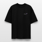 TRUE GRAPE Oversized Unisex Bio T-Shirt - Schwarz