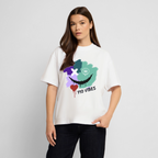 710 VIBES Oversized Unisex Bio T-Shirt - Weiß