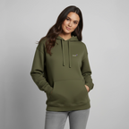 TRUE GRAPE Oversized Unisex Bio-Hoodie - Khaki