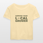 LOCAL GROWER Relaxed Frauen Bio-T-Shirt - Creme
