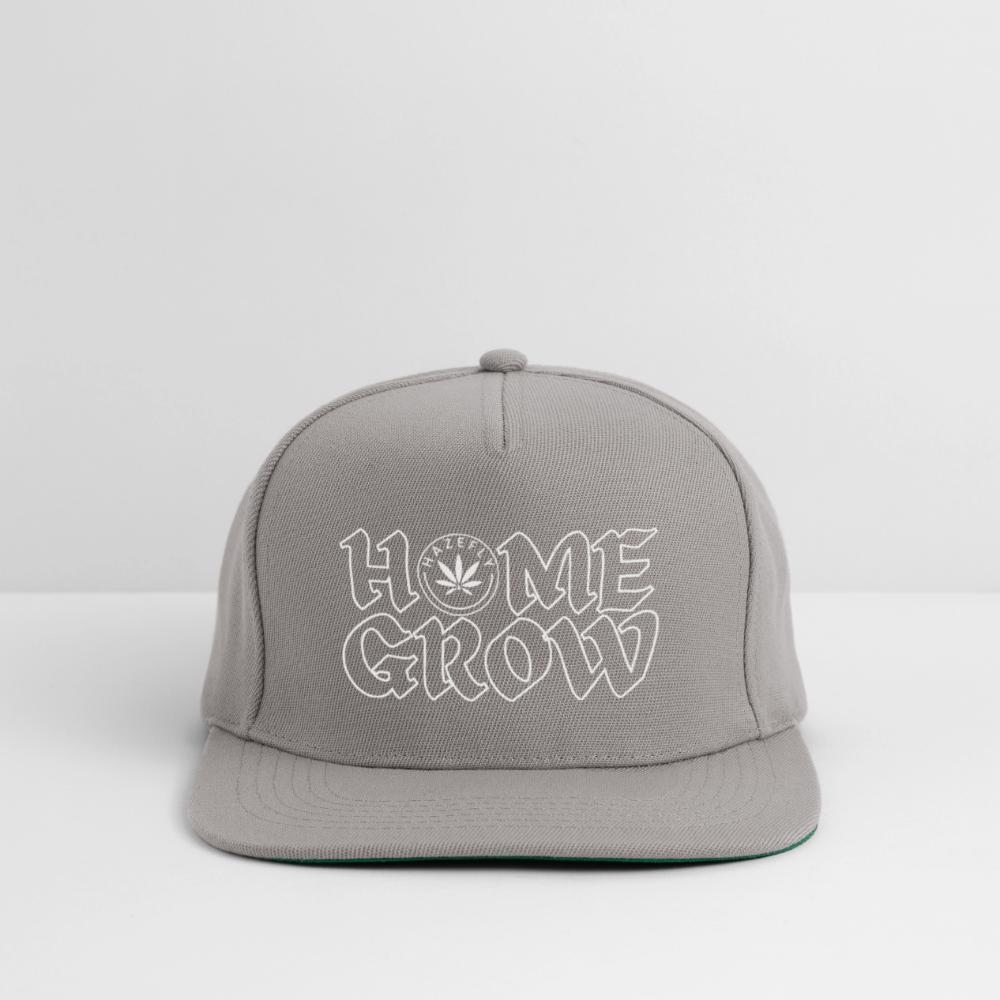 HOME GROW Snapback Cap - Graphit/Graphit
