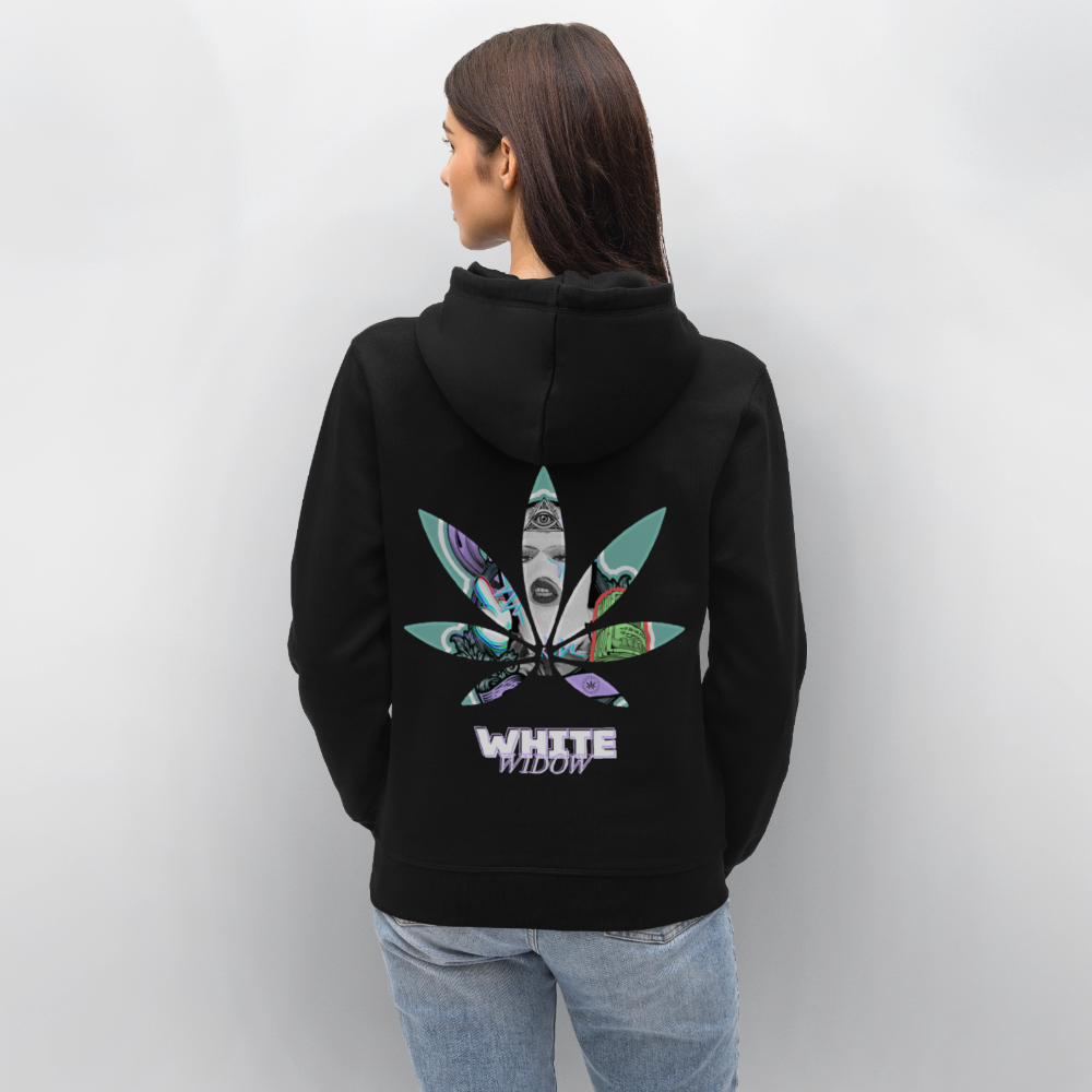 WHITE WIDOW Unisex Bio-Hoodie - Schwarz