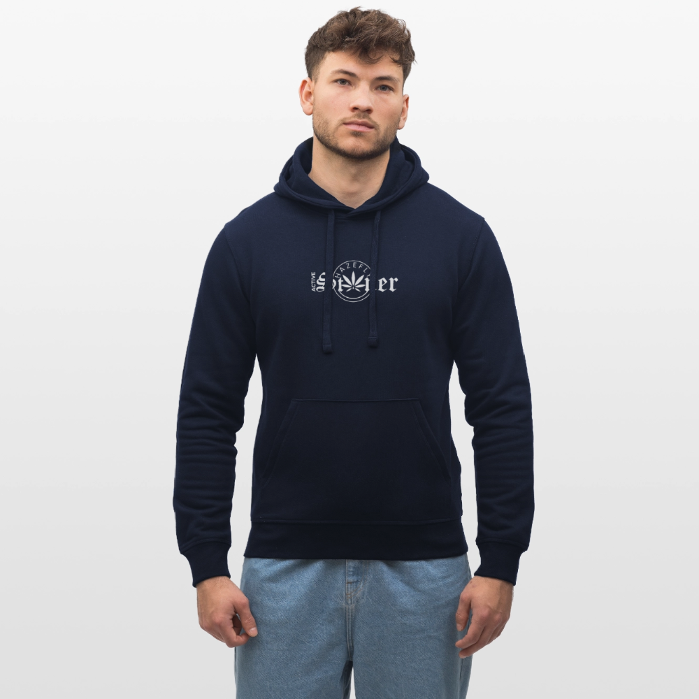 ACTIVE STONER Unisex Bio-Hoodie - French Navy