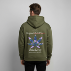 TRUE BERRY Oversized Unisex Bio-Hoodie - Khaki