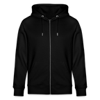 NO FEAR Unisex Bio-Kapuzenjacke - Schwarz