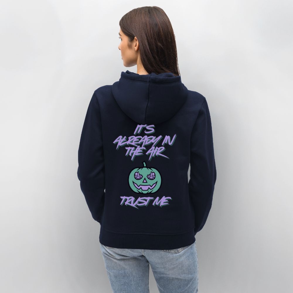PUMPKIN VIBE Unisex Bio-Hoodie - French Navy