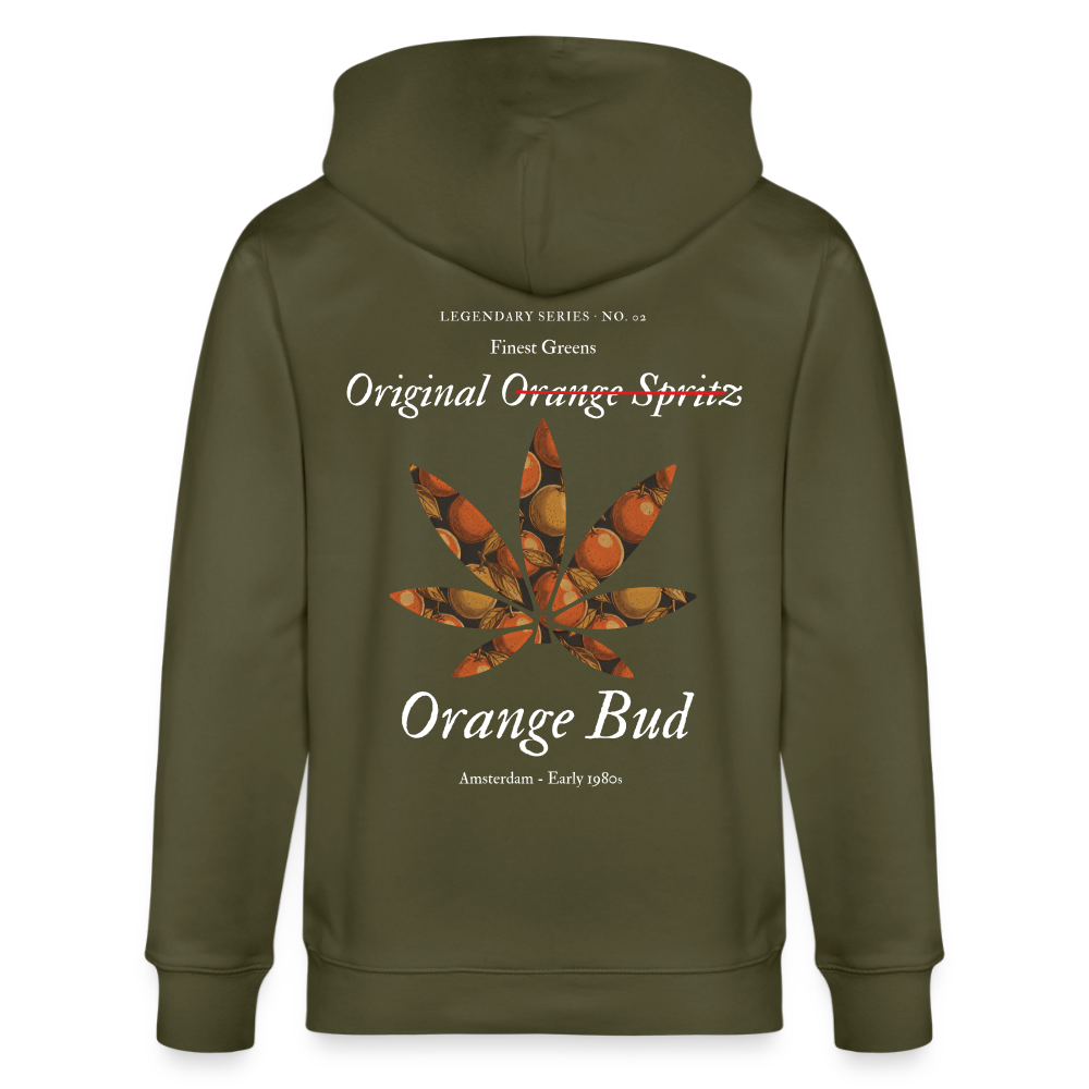 TRUE ORANGE Unisex Bio-Kapuzenjacke - Khaki