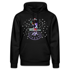 HI SANTA Unisex Bio-Hoodie - Schwarz