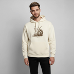 SLOW BURN Oversized Unisex Bio-Hoodie - Natur