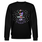 HI SANTA Unisex Bio-Sweatshirt - Schwarz