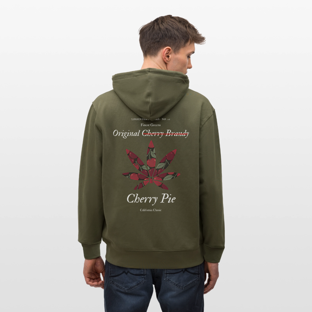 TRUE CHERRY Unisex Bio-Kapuzenjacke - Khaki