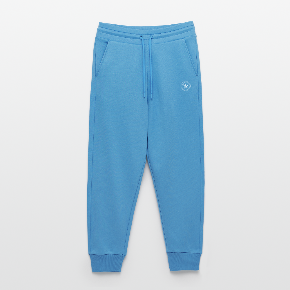 HAZEFLY WHITE Organic Relaxed Jogginghose -  Sol Blue