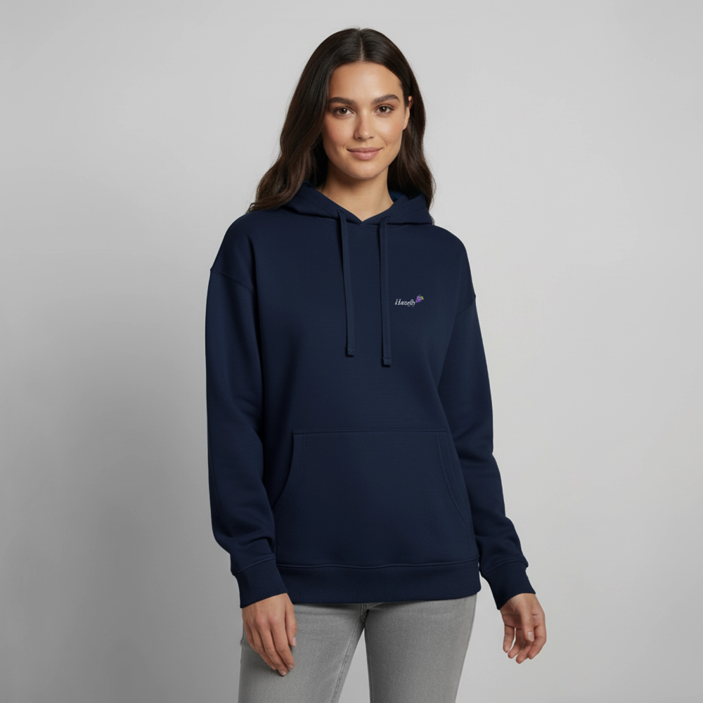 TRUE GRAPE Oversized Unisex Bio-Hoodie - Navy