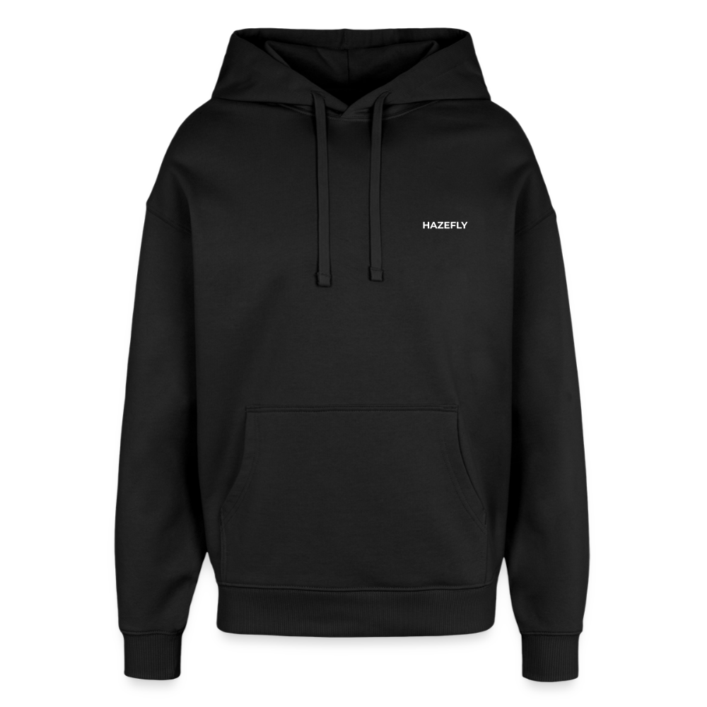 HF SIGNATURE Oversized Unisex Bio-Hoodie - Schwarz