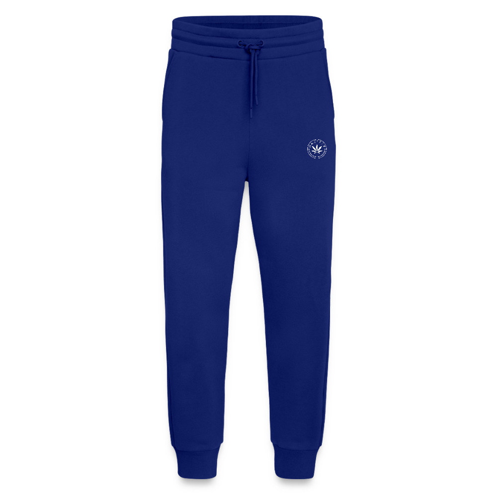 HAZEFLY WHITE Organic Relaxed Jogginghose - Iconic Blue
