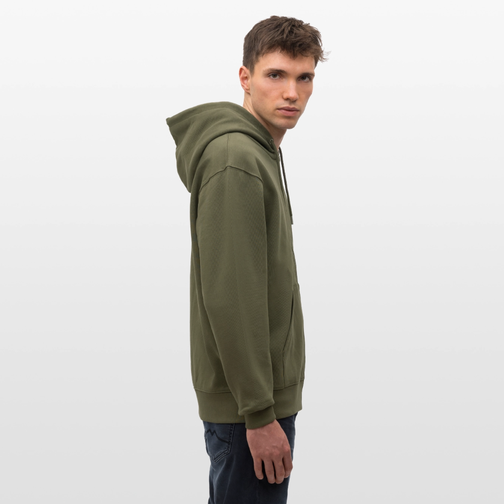 NOT TODAY Unisex Bio-Kapuzenjacke - Khaki
