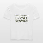 LOCAL GROWER Relaxed Frauen Bio-T-Shirt - Weiß