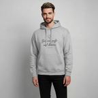 PUFFS & DREAMS Oversized Unisex Bio-Hoodie - Grau meliert