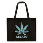 GELATO recycelter Shopping Bag - Schwarz