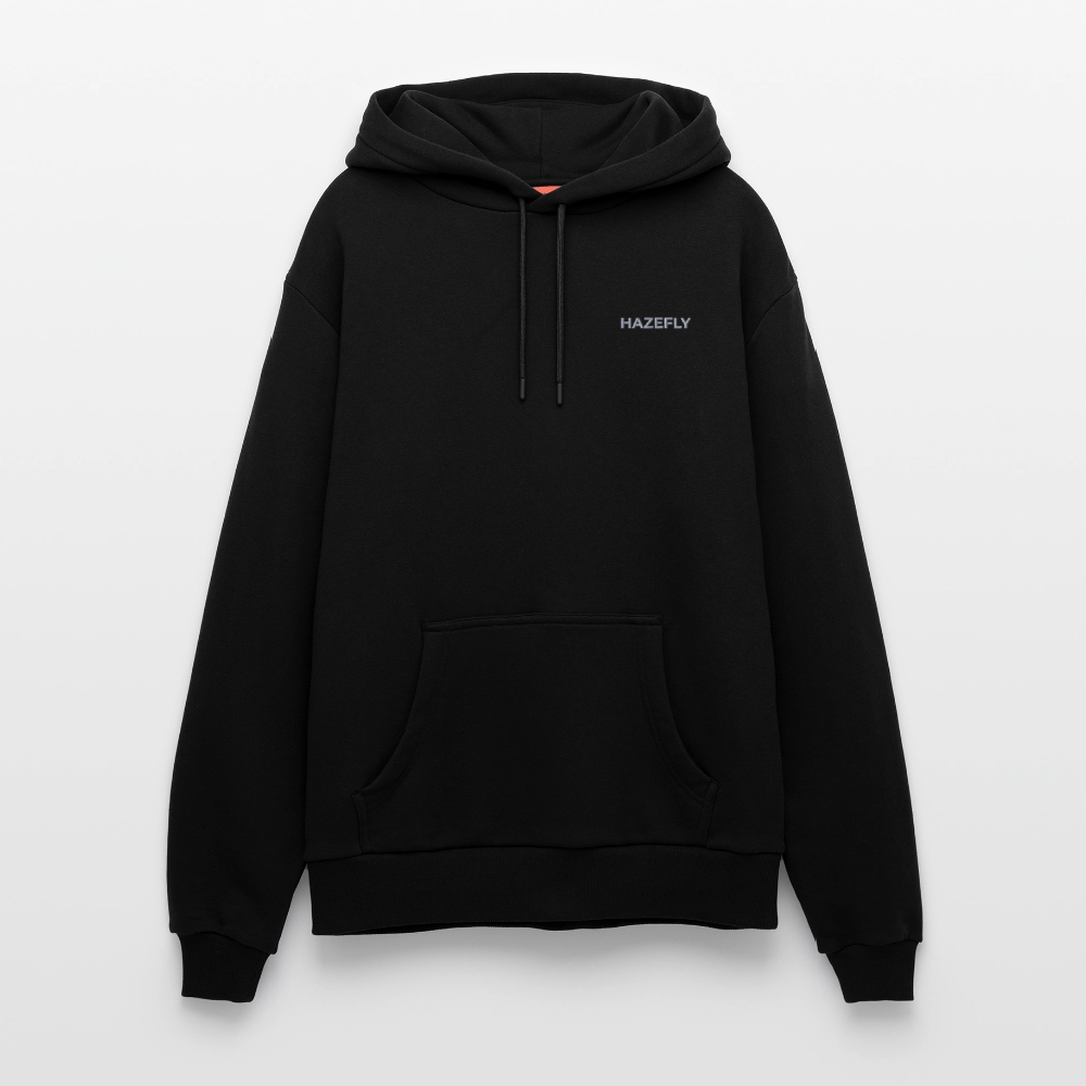 HF SIGNATURE Organic Relaxed Hoodie - SOLID BLACK