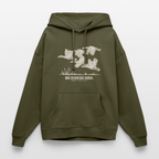 ZUGVOGEL Oversized Unisex Bio-Hoodie - Khaki