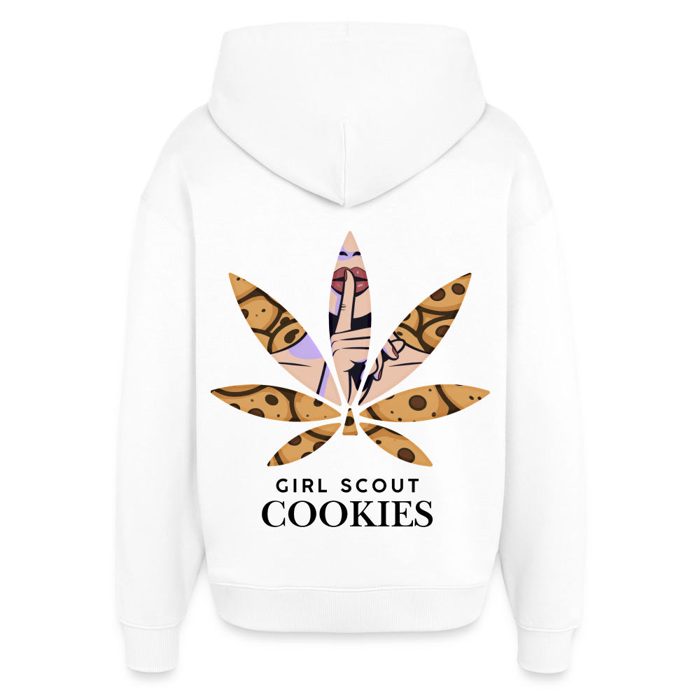 GIRL SCOUT COOKIES Oversized Unisex Bio-Hoodie - Weiß