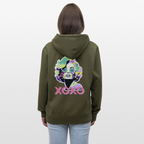 MARYLIN XOXO Unisex Bio-Kapuzenjacke - Khaki