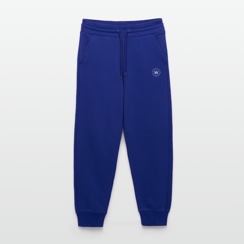 HAZEFLY WHITE Organic Relaxed Jogginghose - Iconic Blue