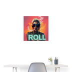ROLL Poster 60x60 cm - Weiß