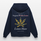 TRUE LEMON Oversized Unisex Bio-Hoodie - Navy