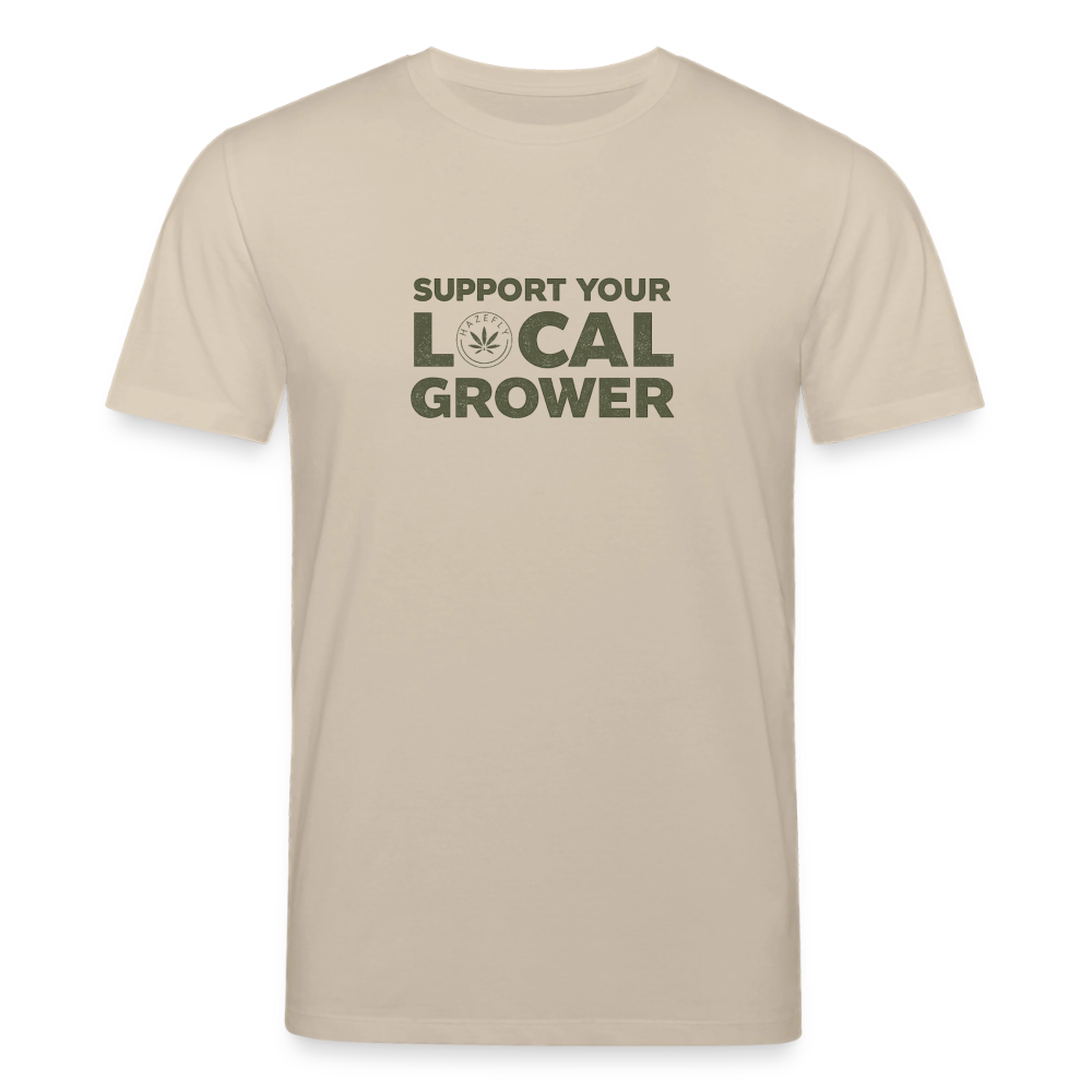 LOCAL GROWER Unisex Bio-T-Shirt - Beige