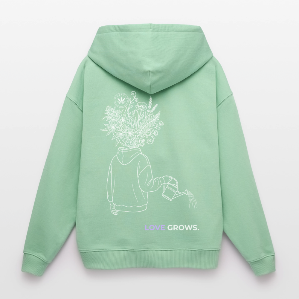 LOVE GROWS II Unisex Bio-Hoodie - Nebeljade