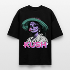 LA CATRINA KUSH Oversized Unisex Bio T-Shirt - Schwarz