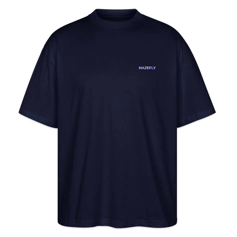 RUNTZ Oversized Unisex Bio T-Shirt - Navy