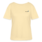 TRUE BERRY Relaxed Frauen Bio-T-Shirt - Creme