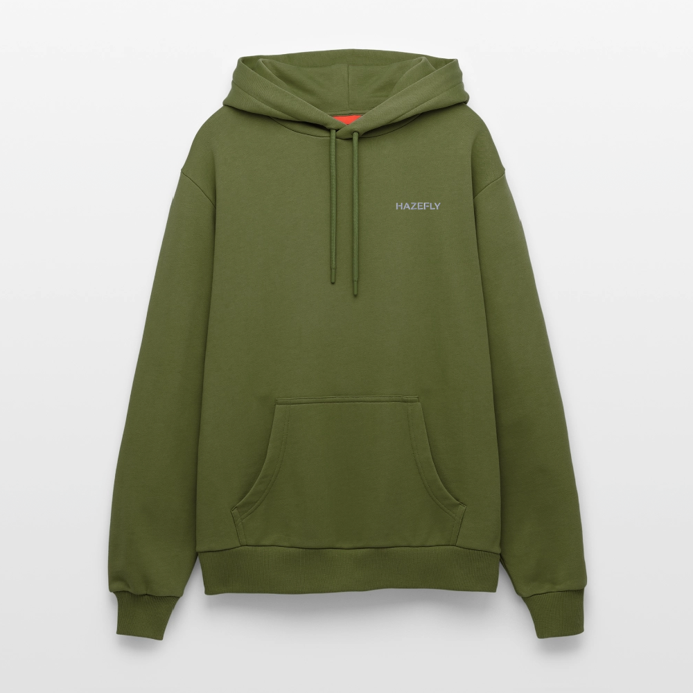 HF SIGNATURE Organic Relaxed Hoodie - MOSS GREEN