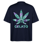 GELATO Oversized Unisex Bio T-Shirt - Navy