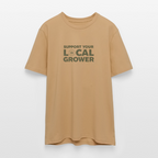 LOCAL GROWER Unisex Bio-T-Shirt - Karamell 