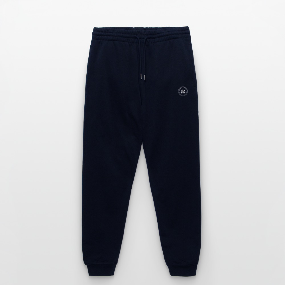 HAZEFLY WHITE Unisex Bio Jogginghose - Navy