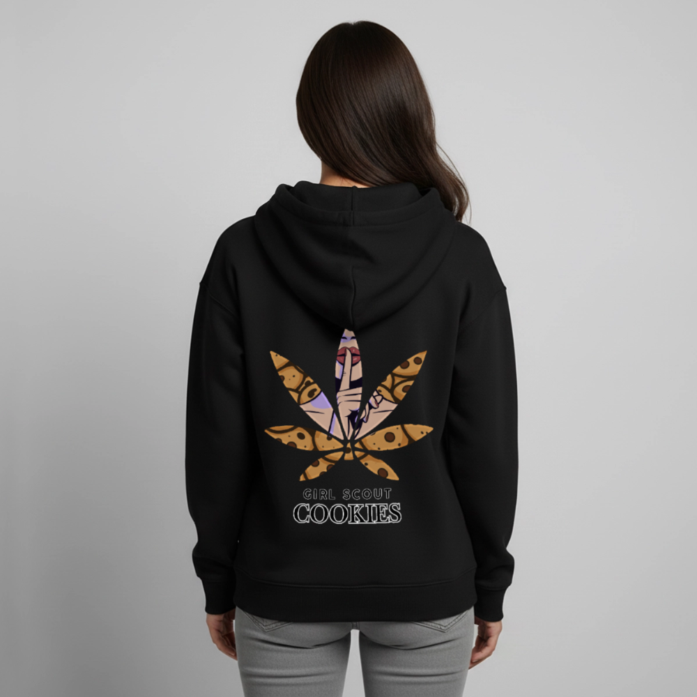 GIRL SCOUT COOKIES Oversized Unisex Bio-Hoodie - Schwarz