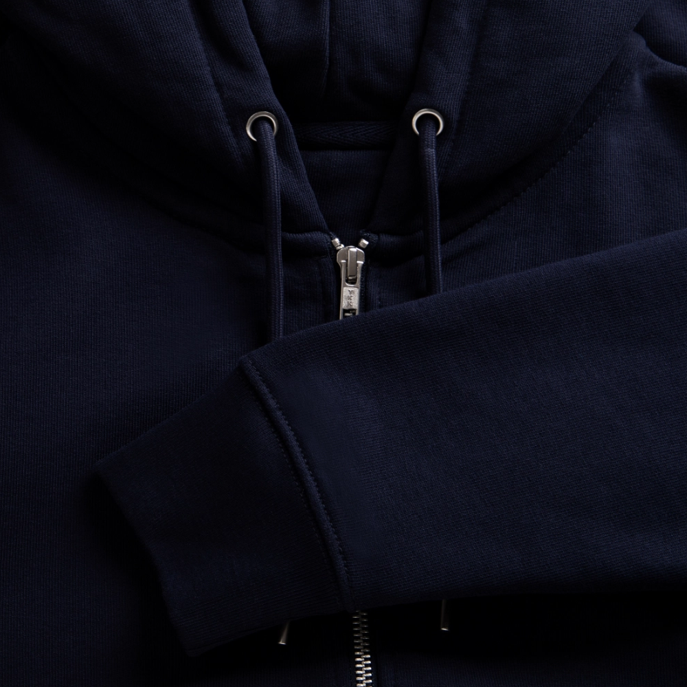 NOT HIGH Unisex Bio-Kapuzenjacke - Navy