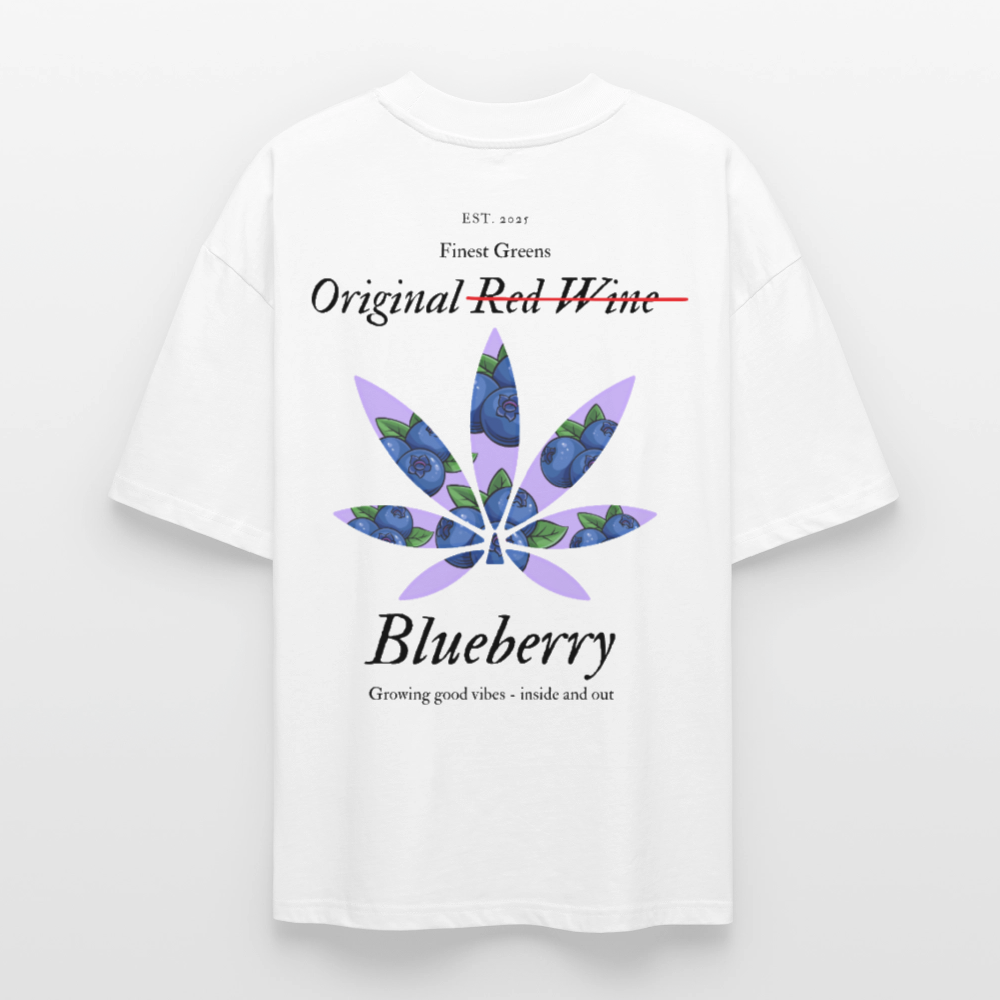 TRUE BERRY Oversized Unisex Bio T-Shirt - Weiß