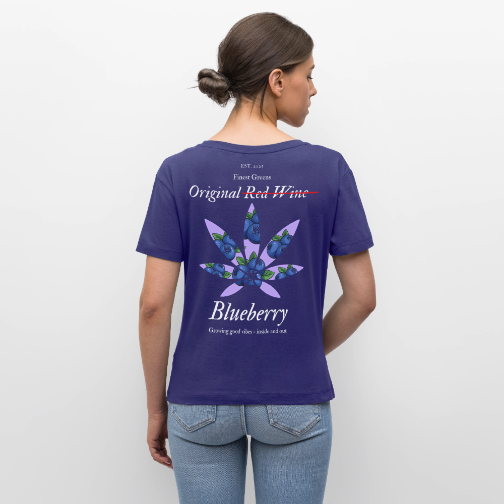 TRUE BERRY Relaxed Frauen Bio-T-Shirt - Dämmerung