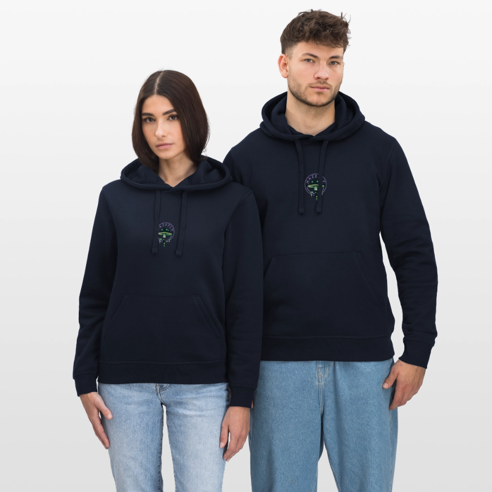 GLOW GARDEN Unisex Bio-Hoodie - French Navy