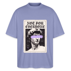 STONED Unisex Oversized Bio-T-Shirt - Violett