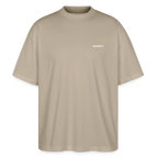 HF SIGNATURE Oversized Unisex Bio T-Shirt - Steingrau
