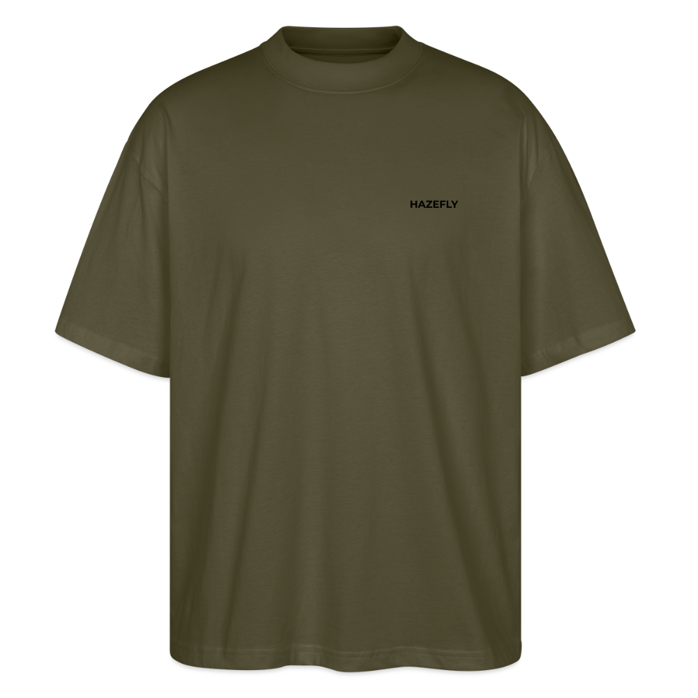 HF SIGNATURE Oversized Unisex Bio T-Shirt - Khaki