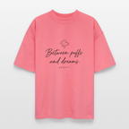 PUFFS & DREAMS Oversized Unisex Bio T-Shirt - Pink 