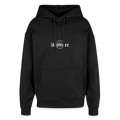 ACTIVE STONER Oversized Unisex Bio-Hoodie - Schwarz
